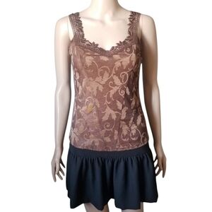 Vintage Arianne Brown Cami